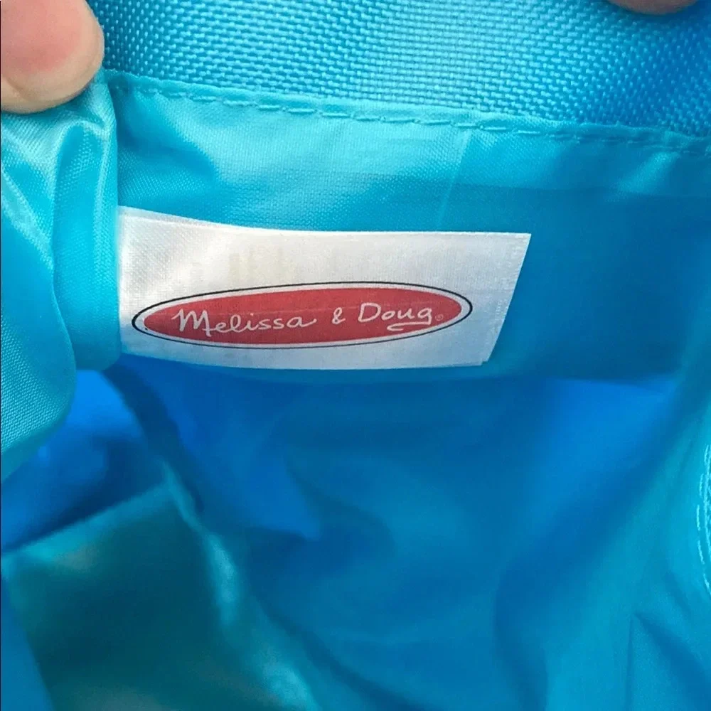 Melissa & Doug Octopus Beach Bag with Waterproof Design